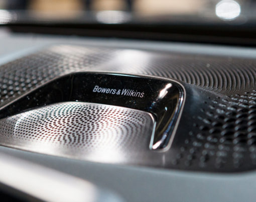 Providing acoustic and design symphony Bowers & Wilkins combine with BMW.