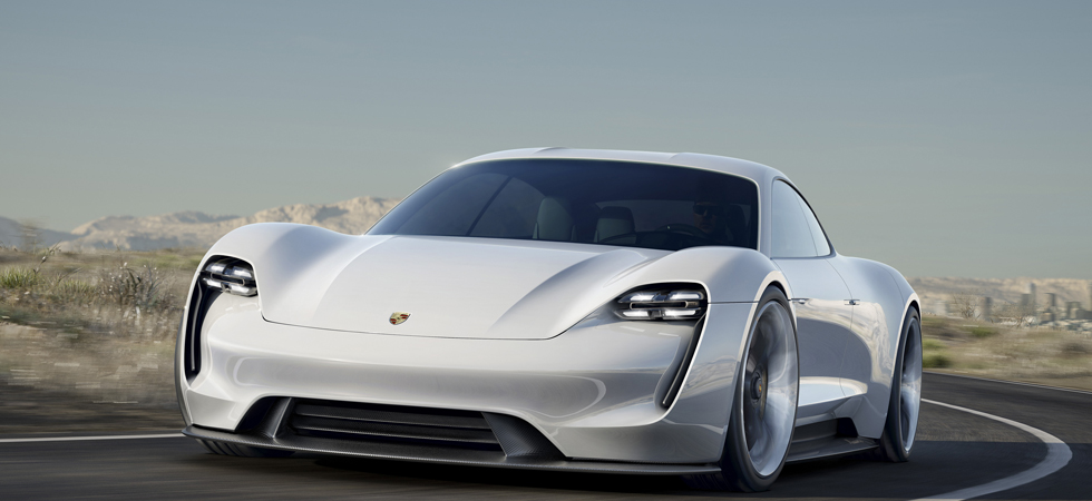 Porsche embraces luxury e-technology.