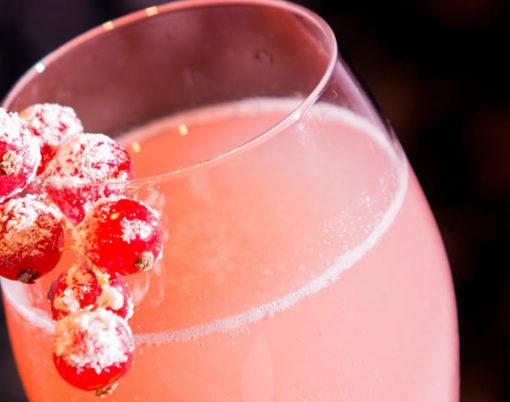 pink ribbon cocktail