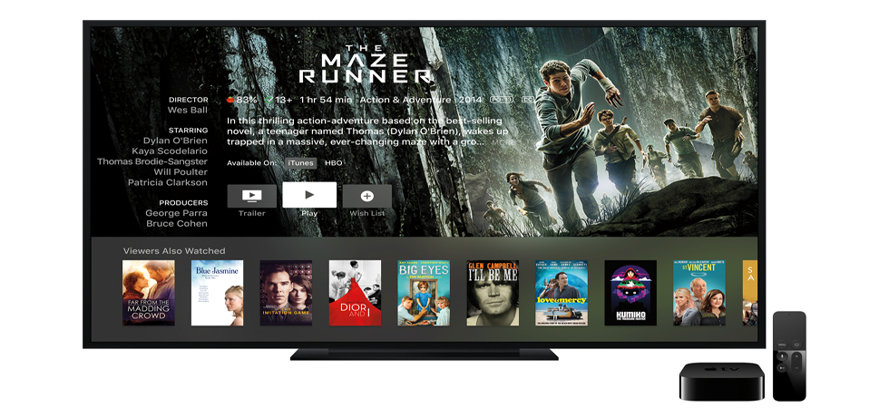 Apple TV undergoes a makeover.