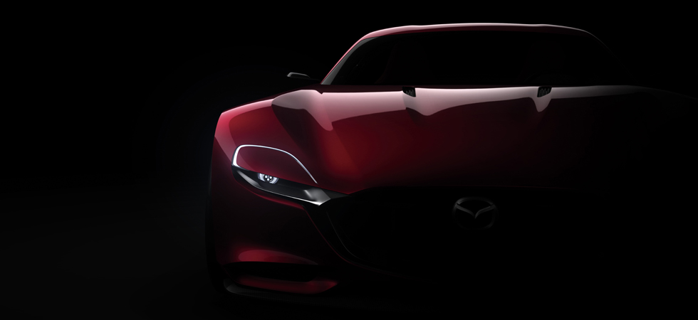 Rotary-engines make a comeback with Mazda with the Mazda RX-VISION Concept.