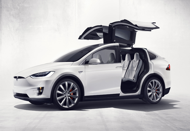 Model X Tesla screams practical luxury for the SUV market. 