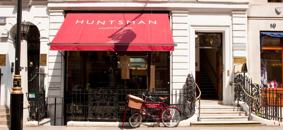 Huntsman shop front Savile Road