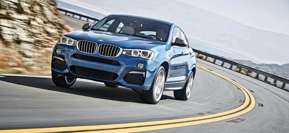 Set to reach the market in 2016 is the BMW X4 M40i.