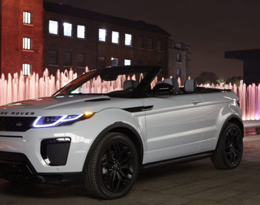 The Range Rover Evoque makes history as the first convertible in the Range Rover family.