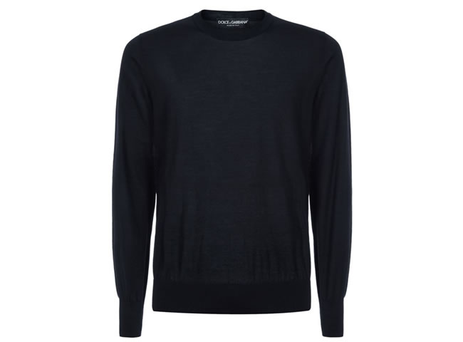 Dolce & Gabbana Cashmere Round Neck Sweater