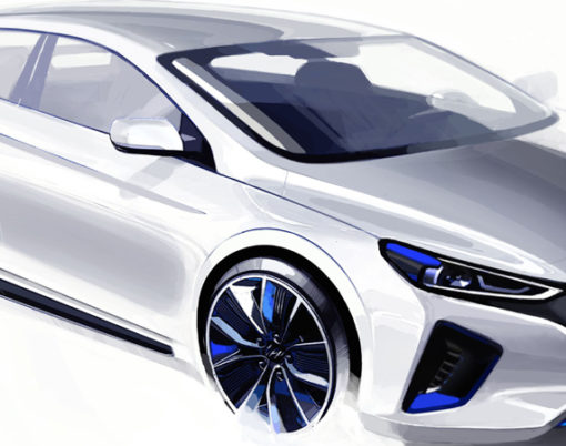 Set for launch later in 2016 the Hyundai team have unveiled IONIQ design details.