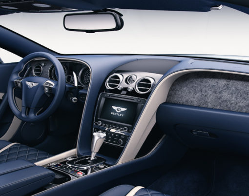 Stone veneer technology boosts Bentley's luxurious interior.