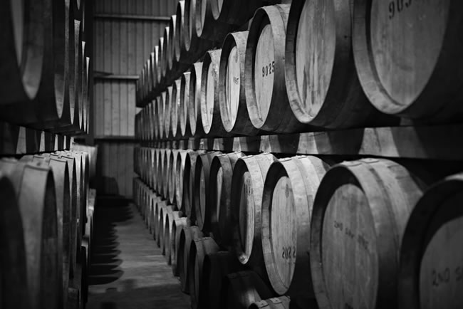 De Bortoli Wines has an extensive collection of aged wine stocks maturing in barrel