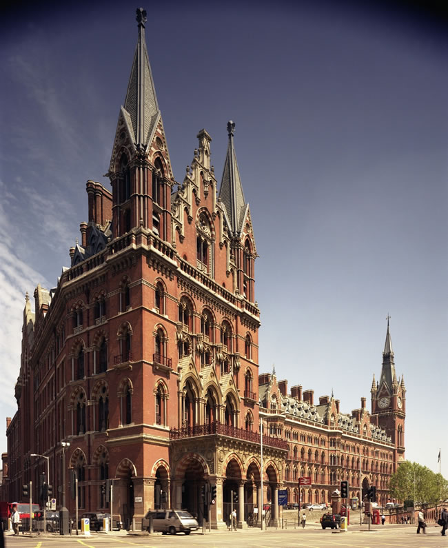 The pop-up will be located under London’s iconic St Pancras Hotel Clock Tower