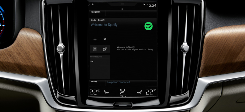Spotify connects with Volvo.