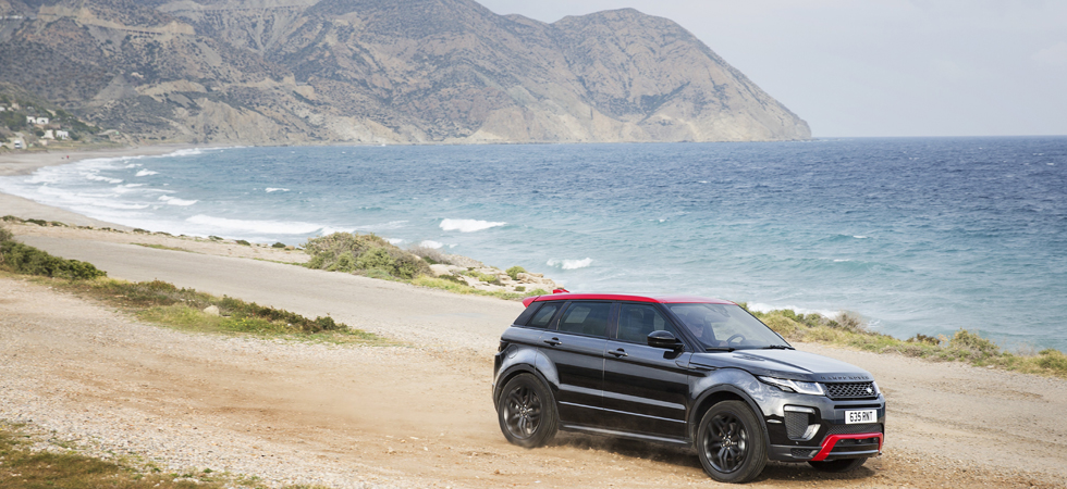 Land Rover introduce the special edition Ember Evoque.