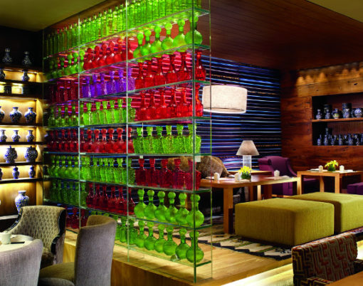 The Lantern Restaurant & Bar at The Ritz-Carlton in Bangalore, India