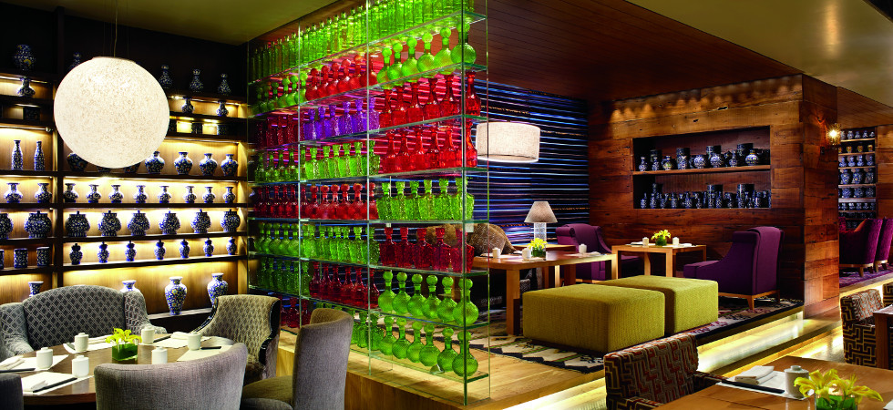The Lantern Restaurant & Bar at The Ritz-Carlton in Bangalore, India