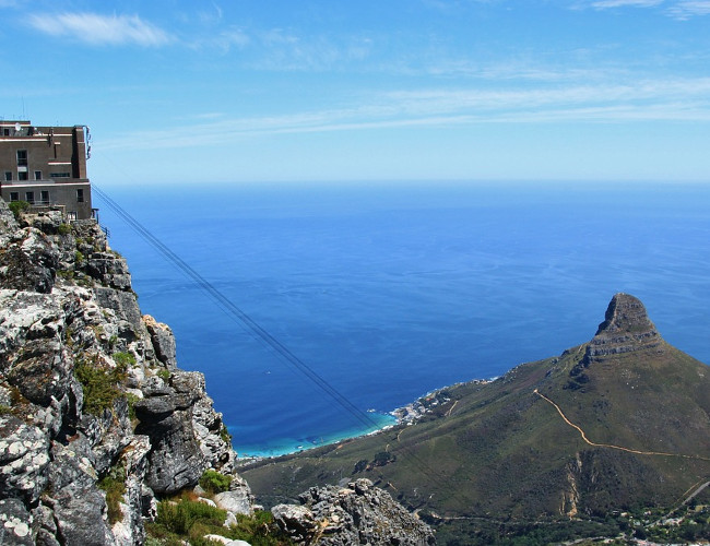 Table mountain in South Africa