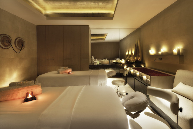 The holistic spa evokes a sense of renewal for the mind, body and soul alike.