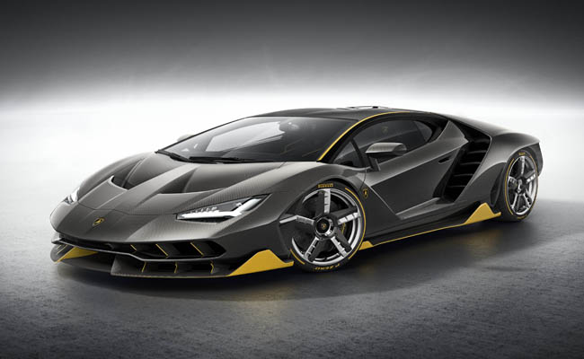 Salon Prive adds the Centario Lamborghini model.