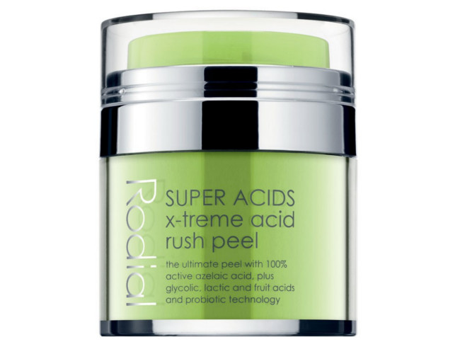 Rodial’s SUPER ACIDS x-treme acid rush peel, great for those on the go. 
