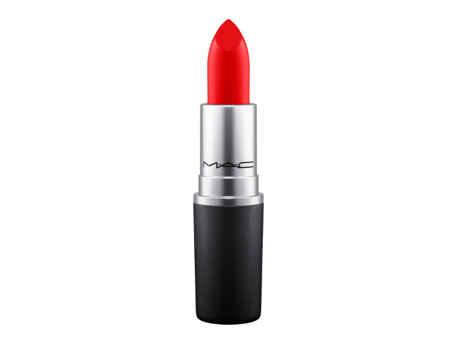 MAC's 'Red Rock' mate lipstick. 