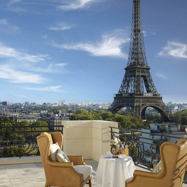 Chaillot Terrace, The Shangri-La Hotel, Paris