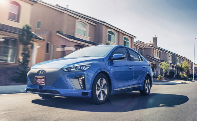 Hyundai continue their Ionic development.
