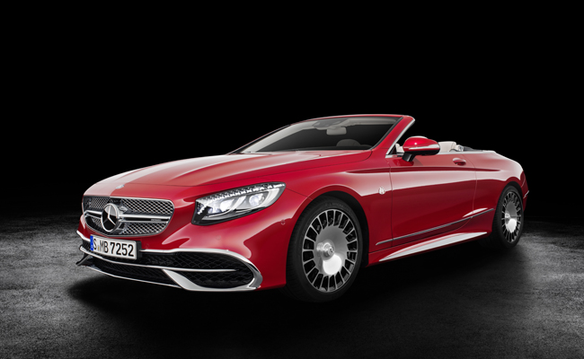 Mercedes-Maybach turns heads at the LA Auto Show.