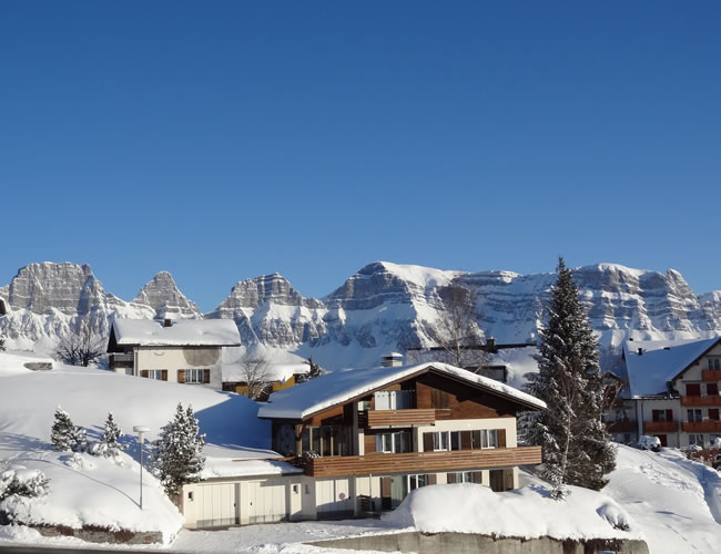 Switzerland ski resort