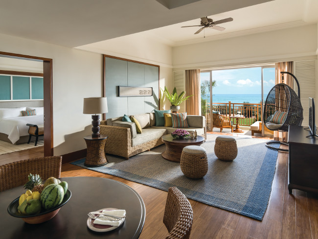 living room at The Shangri La Hambantota