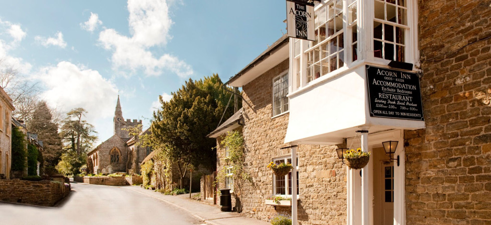 The Acorn Inn, Evershot in Dorset