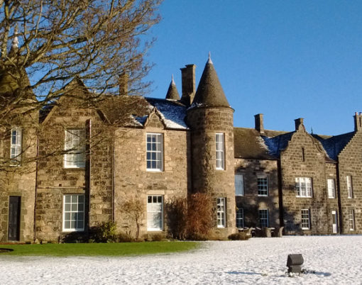 Meldrum House in Aberdeenshire, Scotland