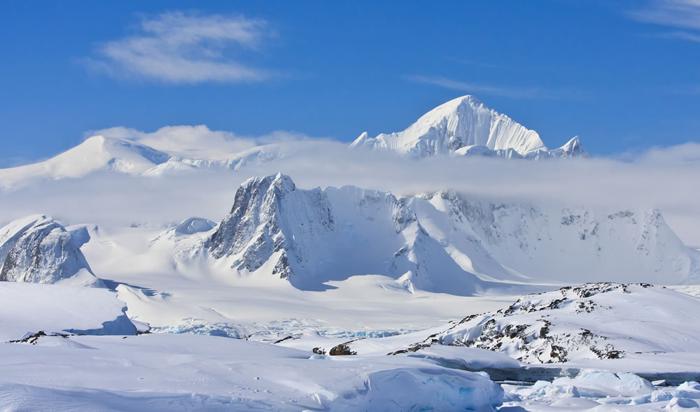 paisaje de la antártida