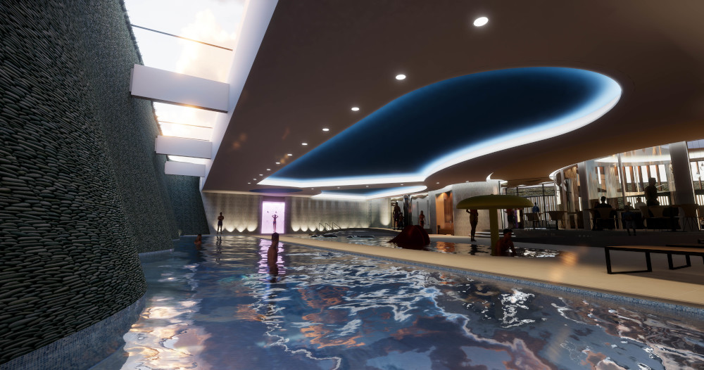 The new Aqua Club development at The Headland Hotel