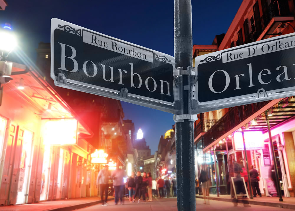 Bourbon Street is a mere 13 blocks long and yet is known worldwide for its ...