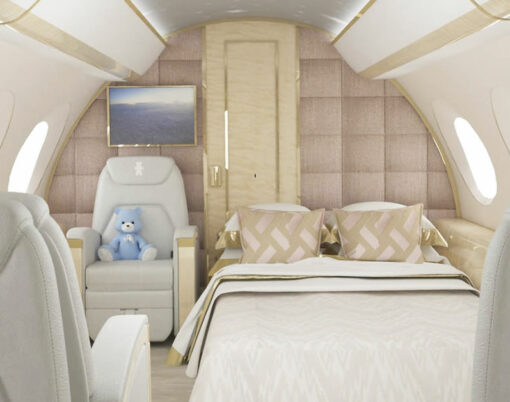 2 Nursery Jet G650 Bed Section