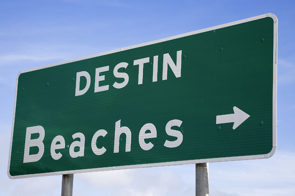 Destin beach
