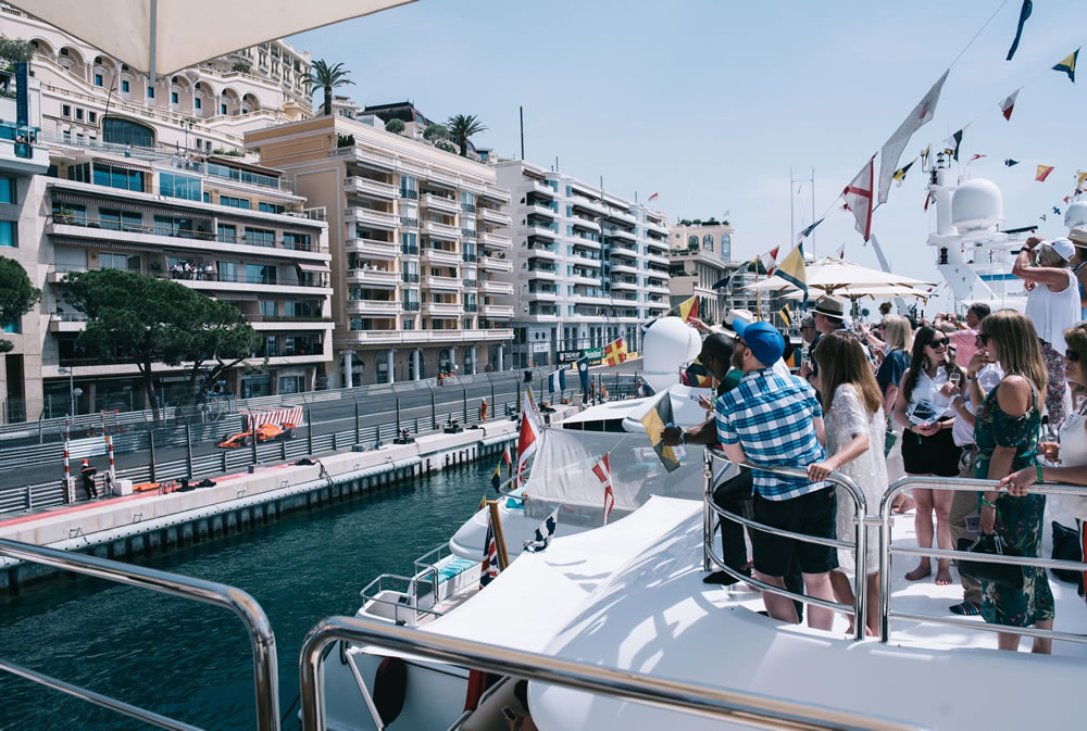 Monaco Formula 1 Race -  31m luxury yacht experience