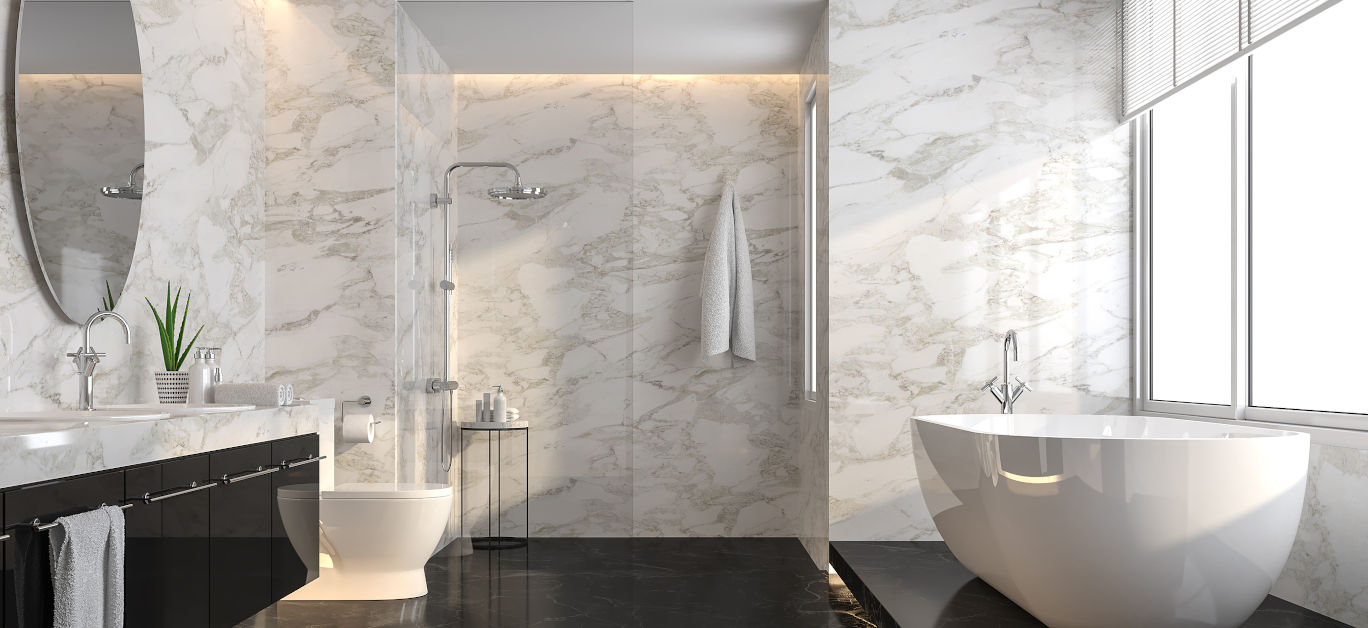 Features of a luxurious bathroom