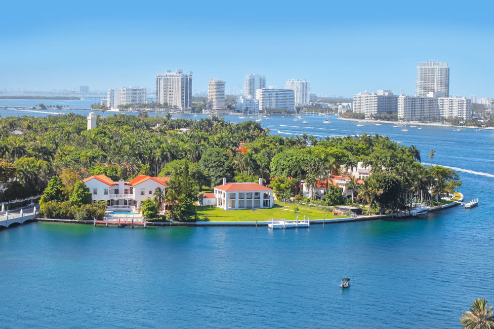 Star Island is a neighborhood in the city of Miami Beach on a man-made island in Biscayne Bay, Florida, United States