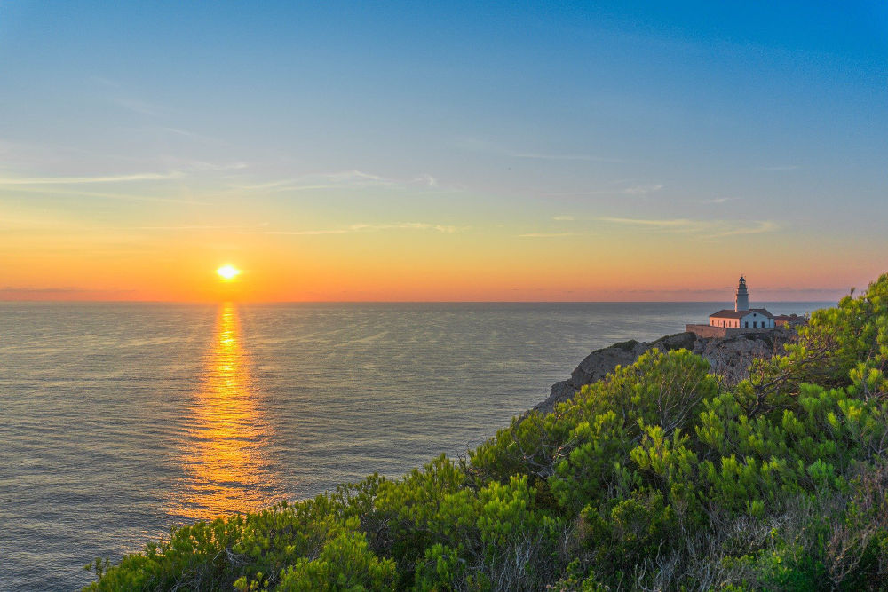 Sunset views in Ibiza