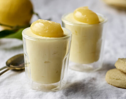Zingy lemon possets from Cartwright and Butler
