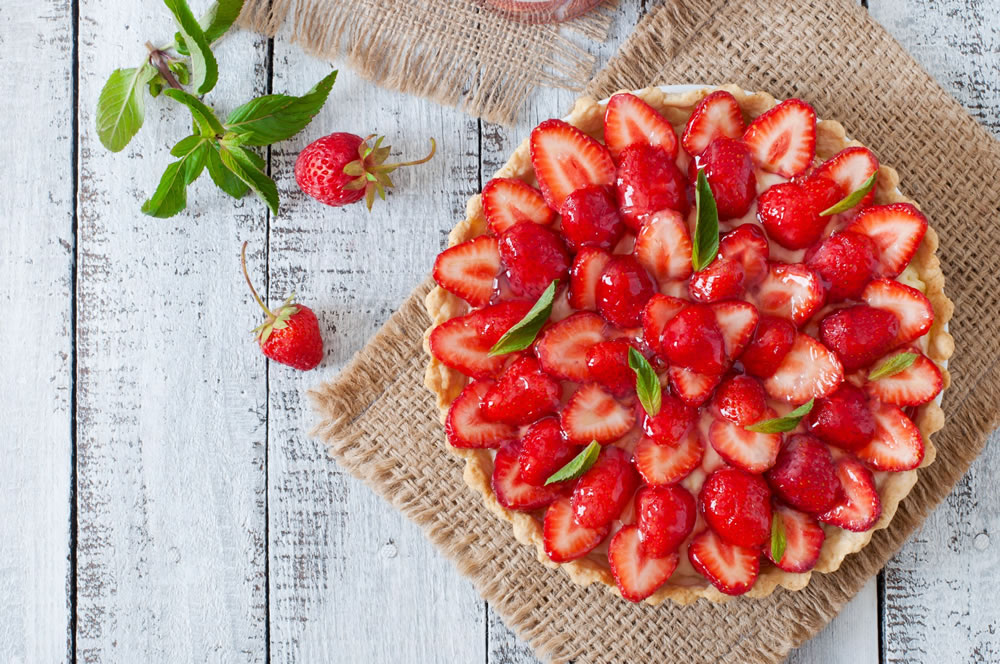 Delicious Strawberry Tart Recipe By Miele