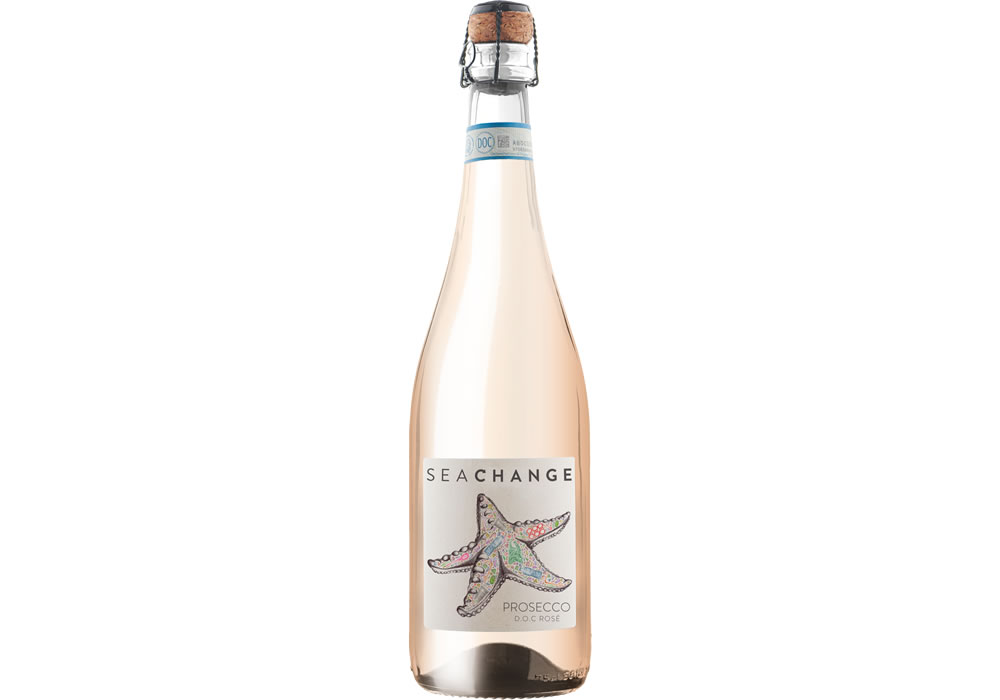 Prosecco Rosé, Sea Change Wine 