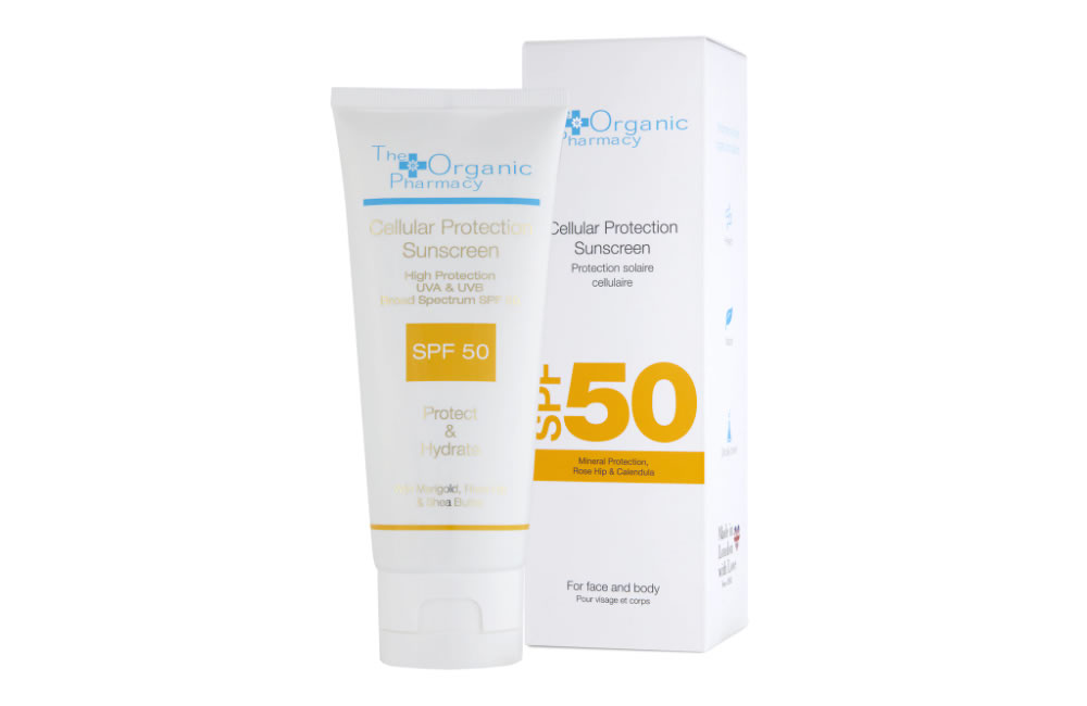 The Organic Pharmacy Cellular Protection Sun Cream SPF 50, £39.95
