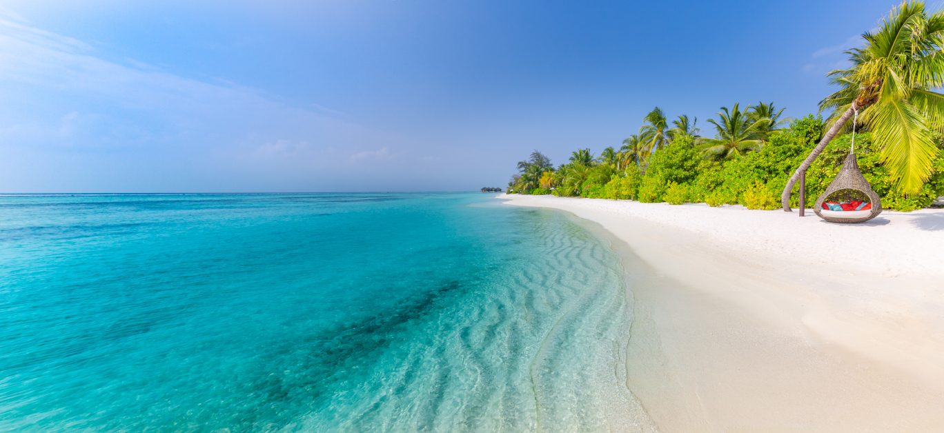 Luxury tropical beach