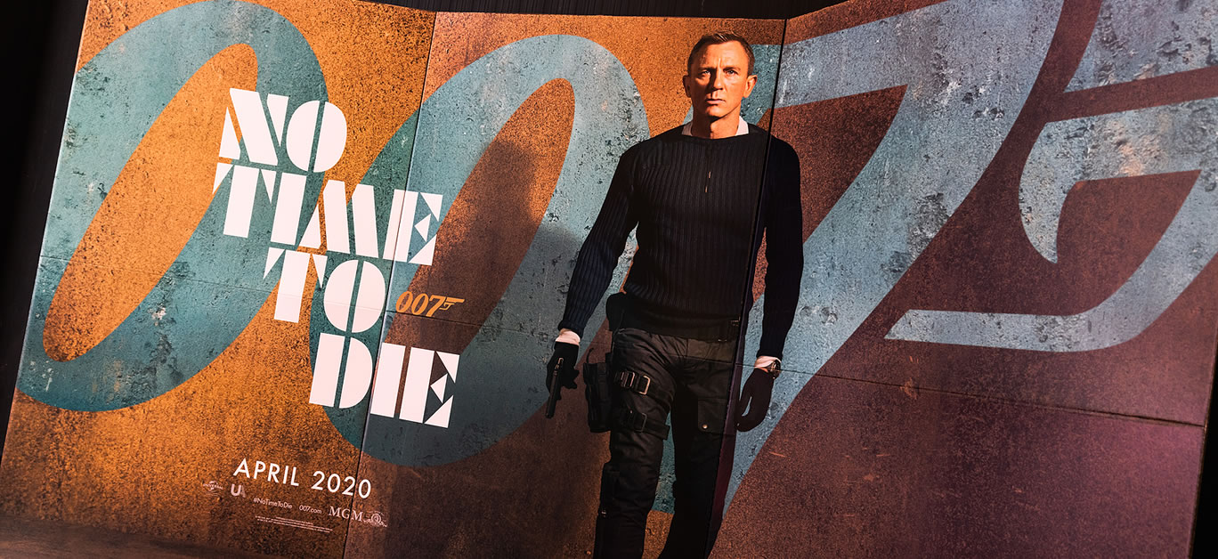 james bond poster As No Time To Die