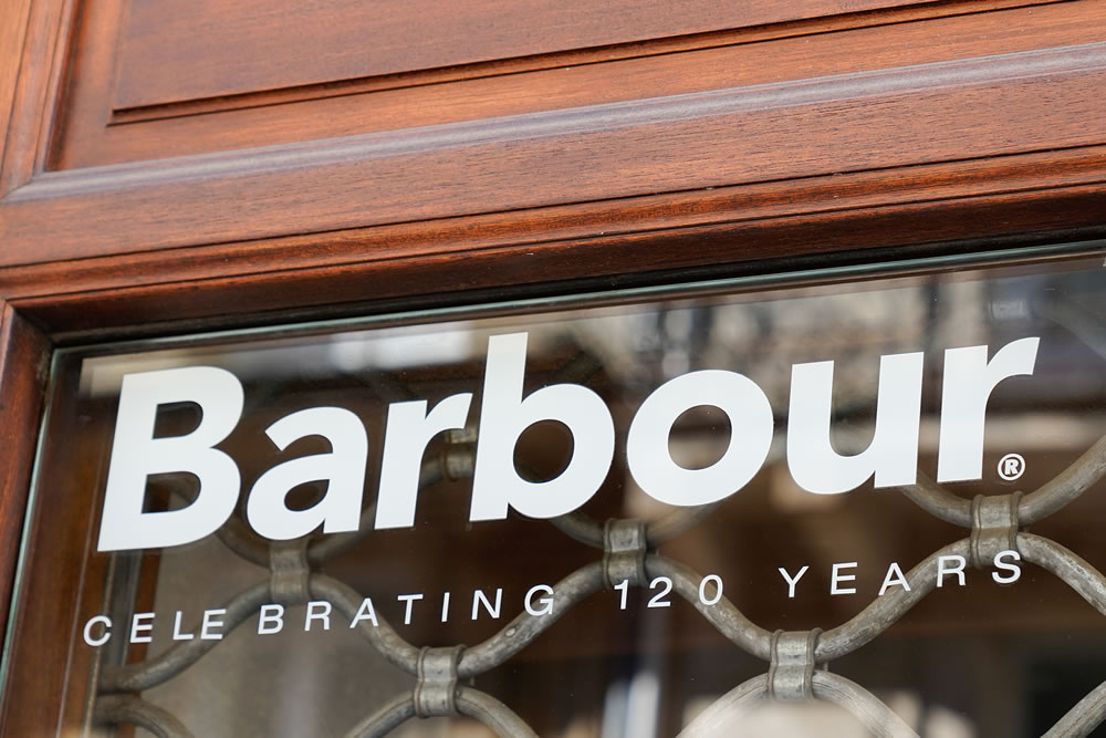 barbour shop front