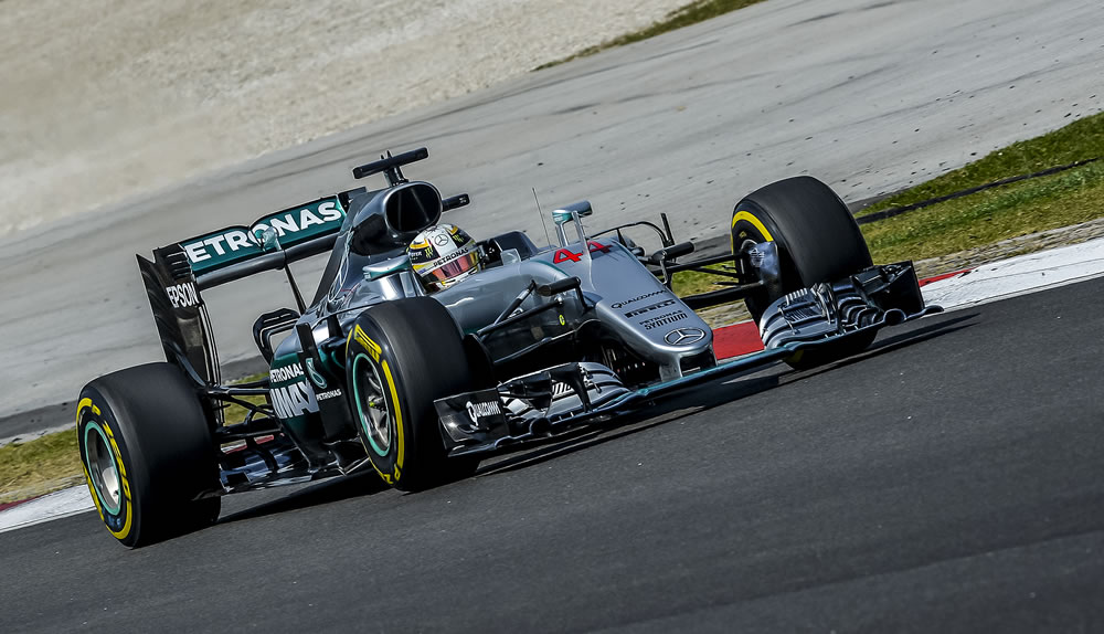 Mercedes AMG Petronas Formula One Team driver Lewis Hamilton