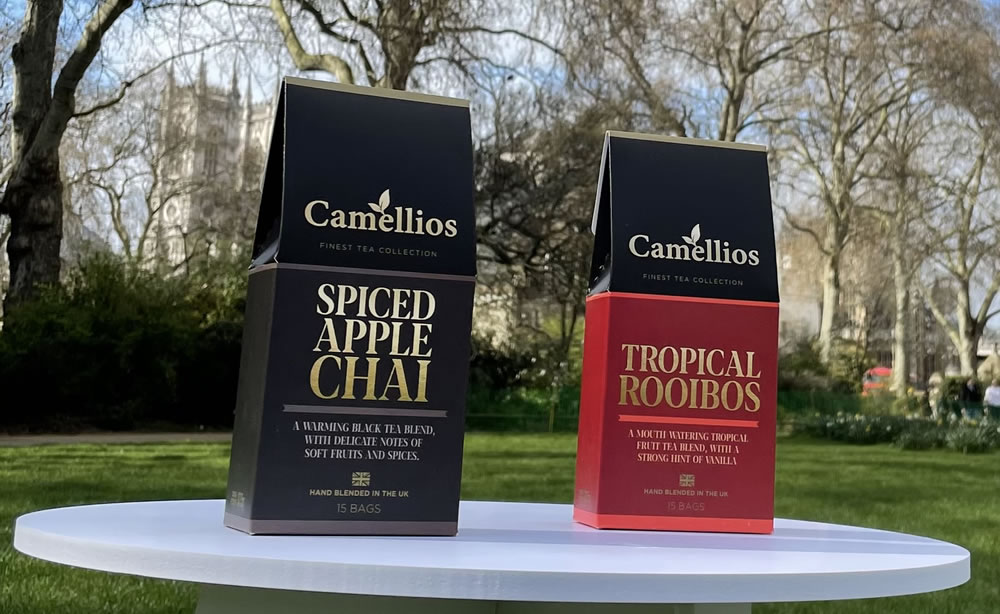 Camellios tea selection