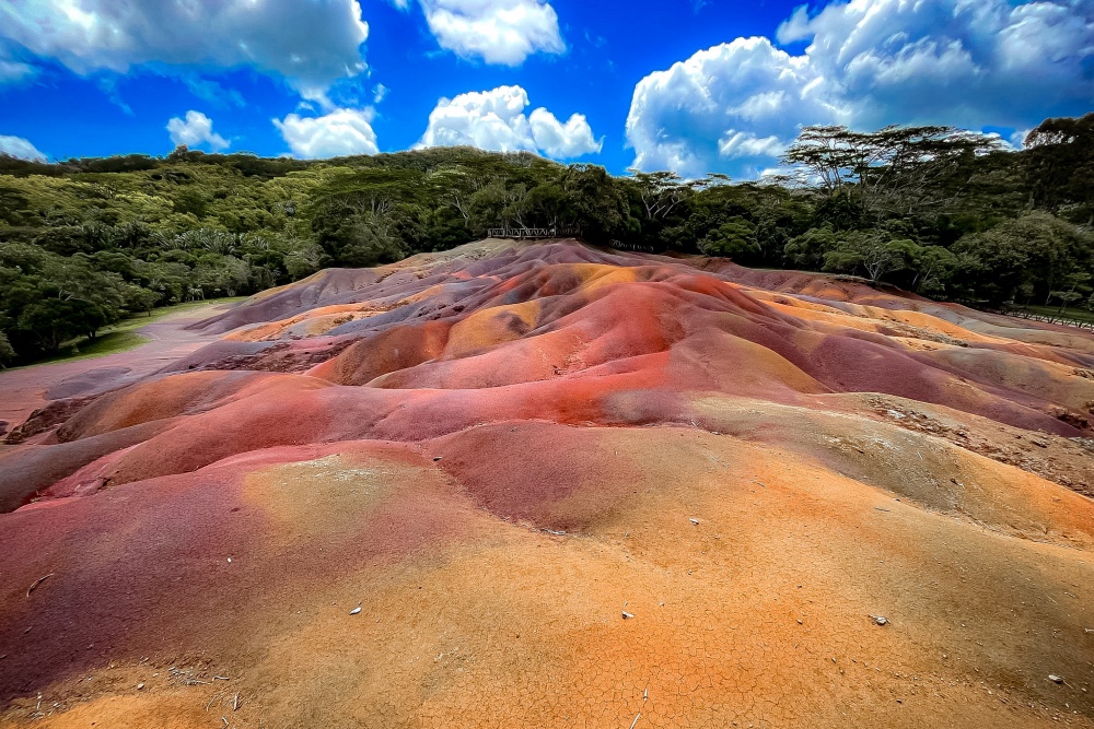 Seven-Coloured Earth at Chamarel