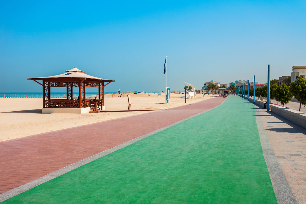 Kite Beach is a public beach in Dubai city in UAE